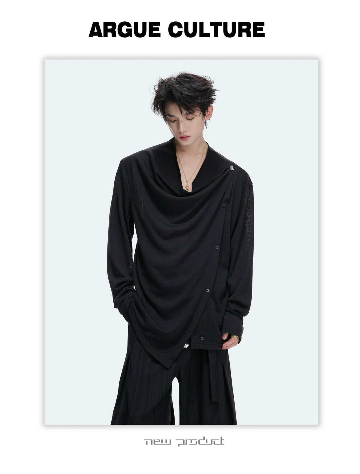 通気性抜群 ルーズフィットTシャツ P2172