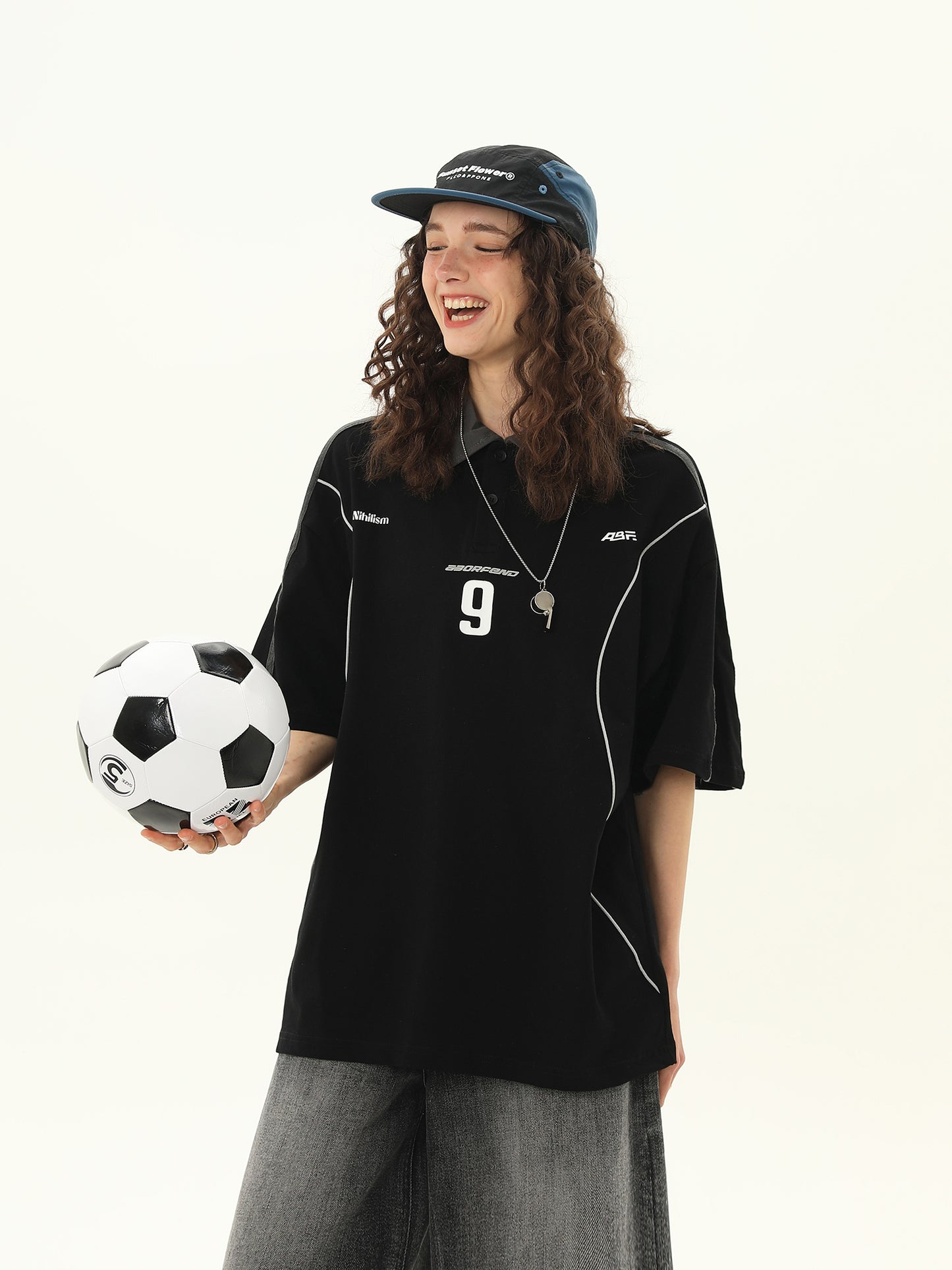 ポロラペル カレッジスタイル Tシャツ P2101