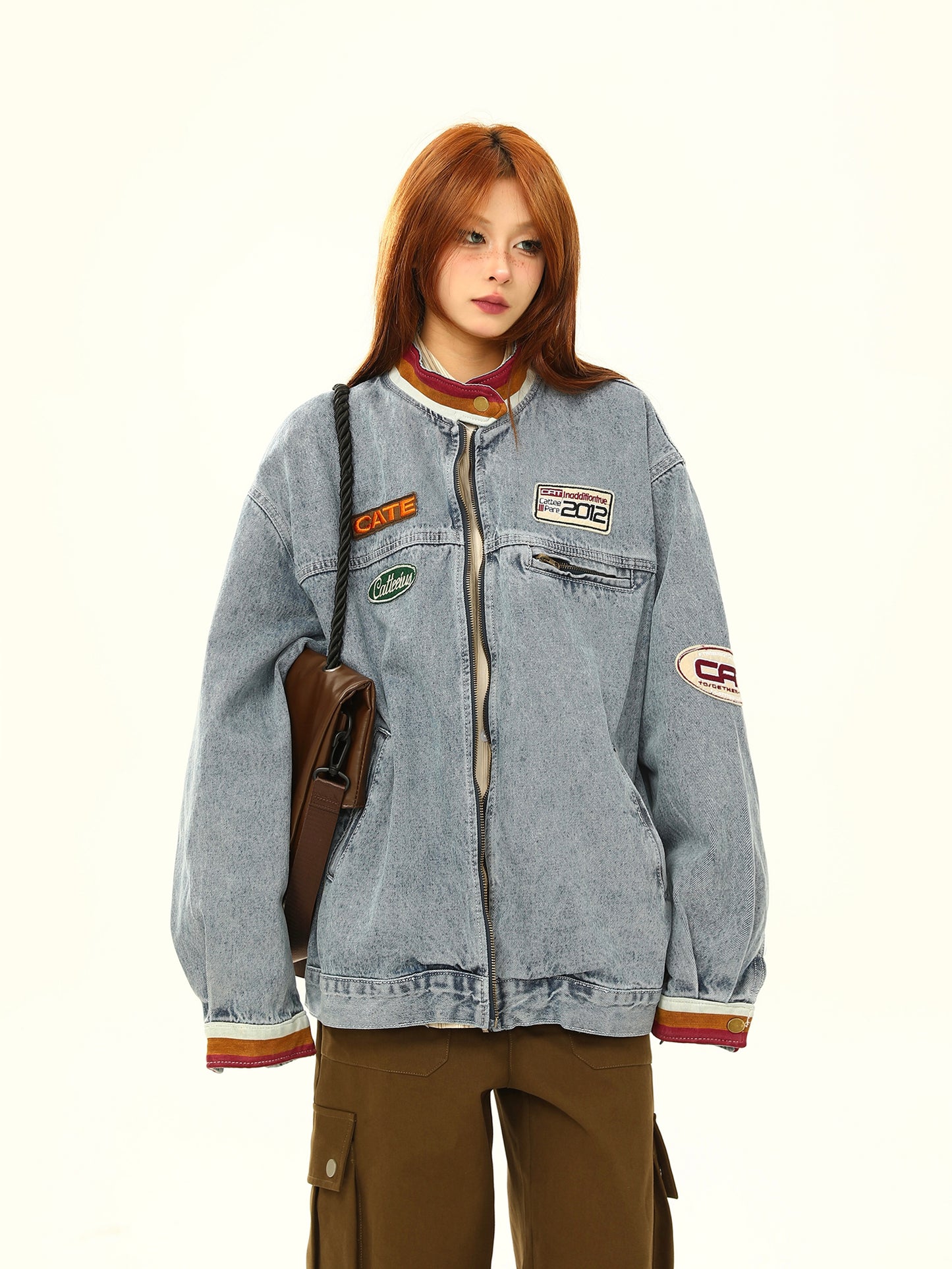 Street Motorcycle Denim Jacket P1265