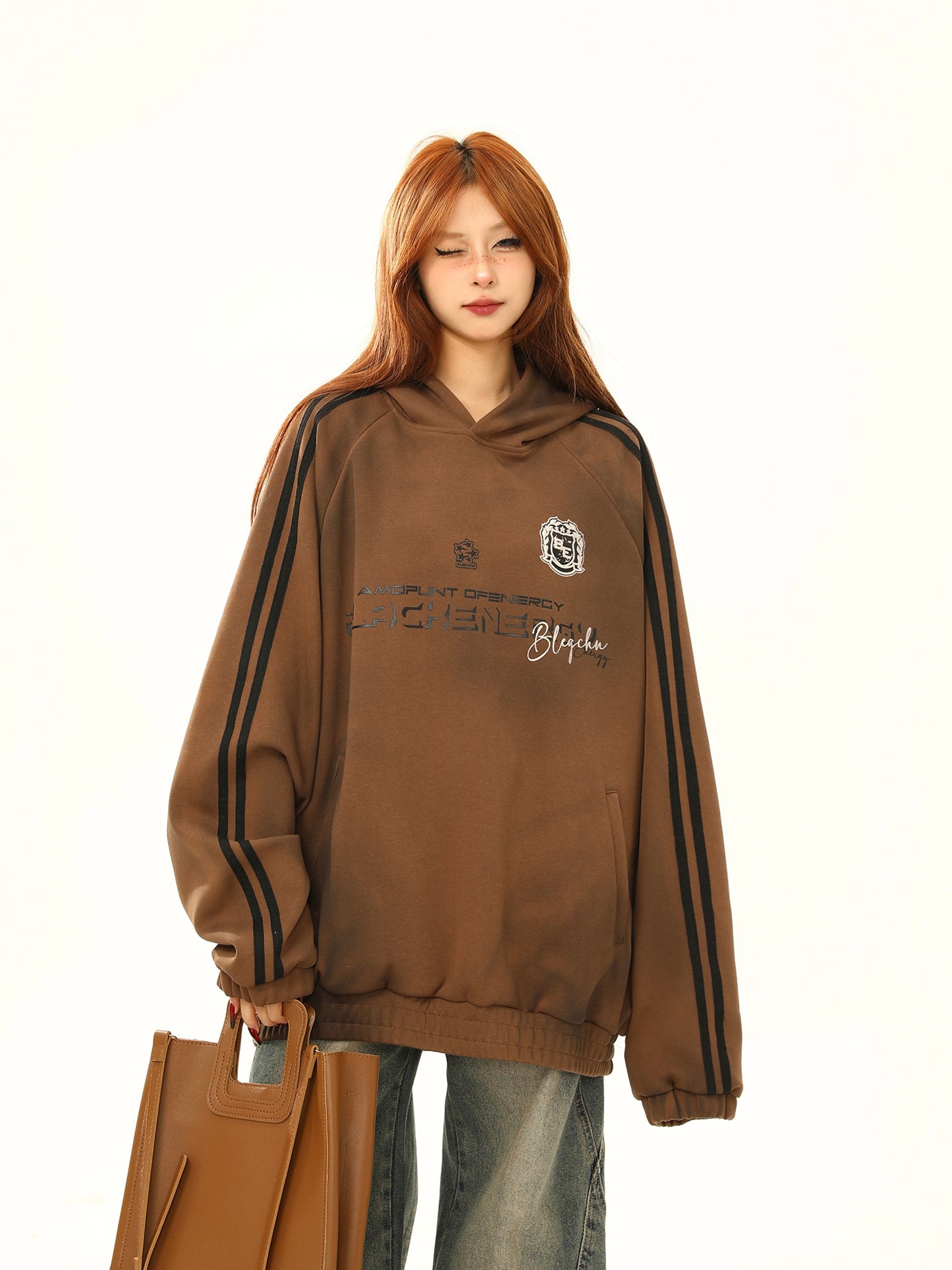 American Retro Hooded Sweatshirt P1267