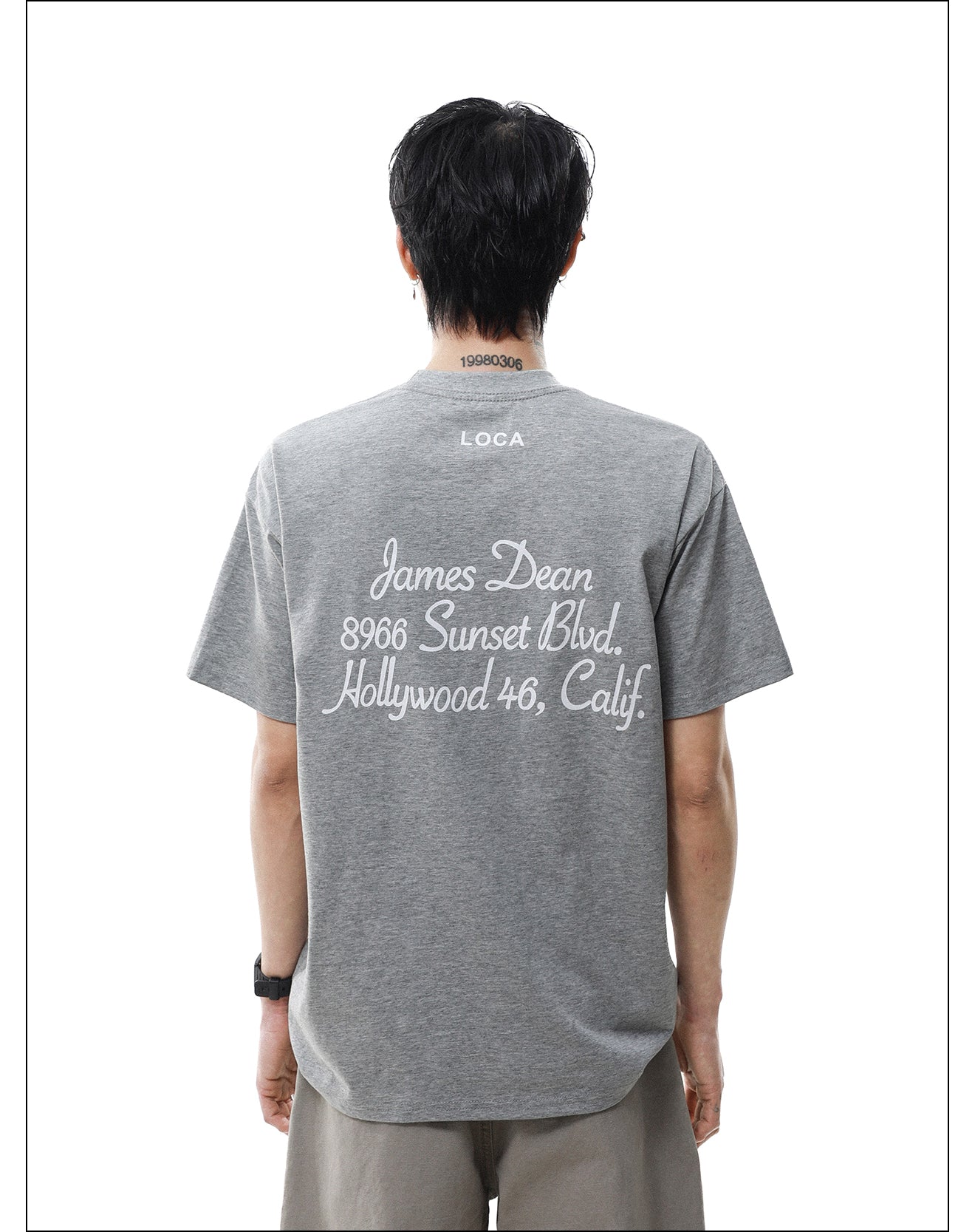 レトロデザイン プリント Tシャツ P2077