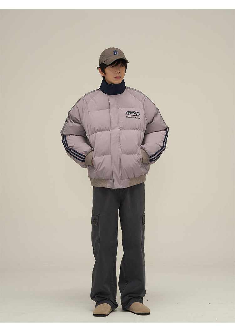 Sideline loose cotton down jacket P642