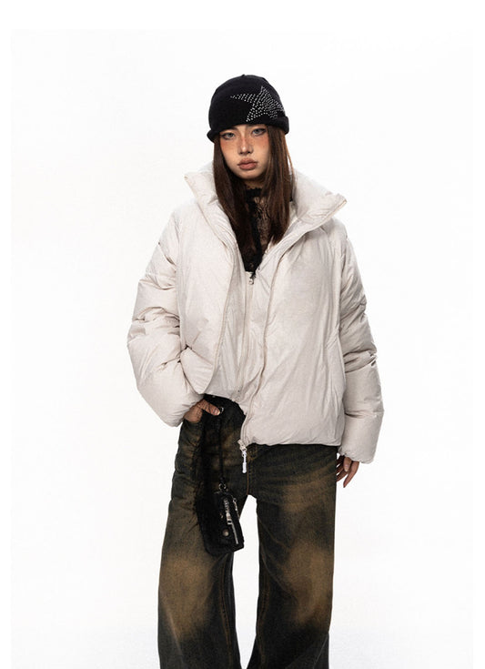 Stand collar down jacket P675