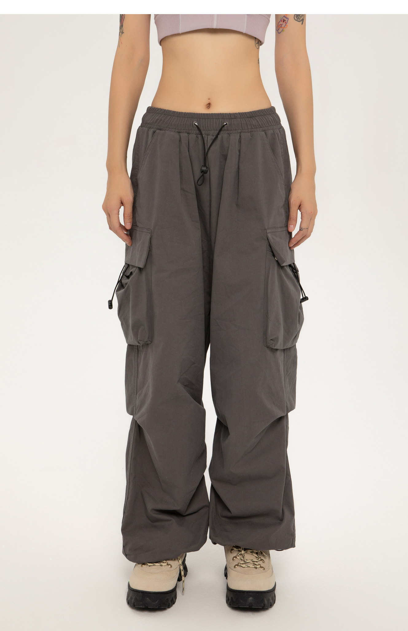 Multi-pocket cargo pants P159