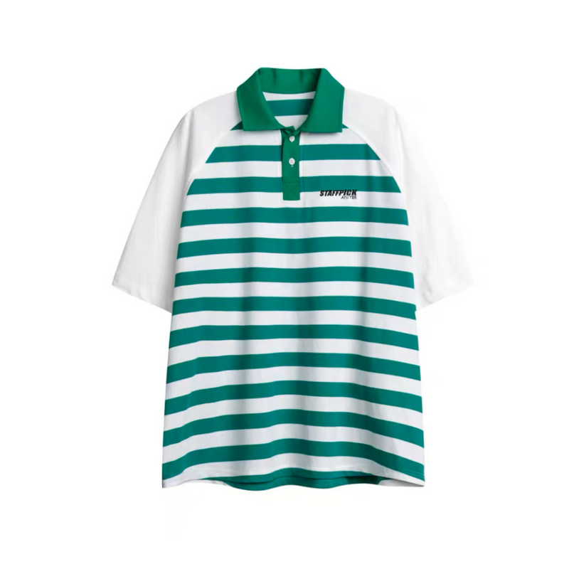 Striped polo shirt P047