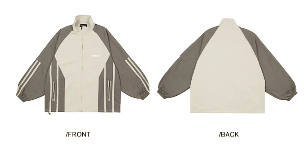 Loose nylon jacket P003