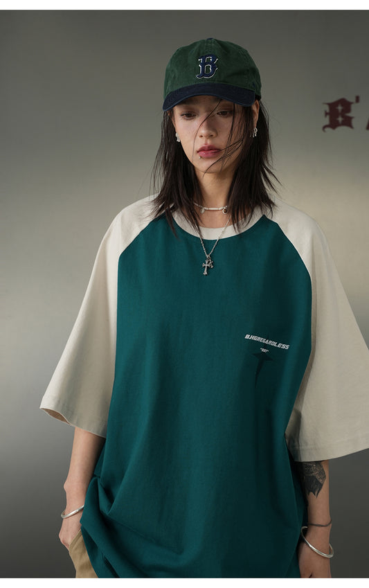 Oversized Raglan T-shirt P087