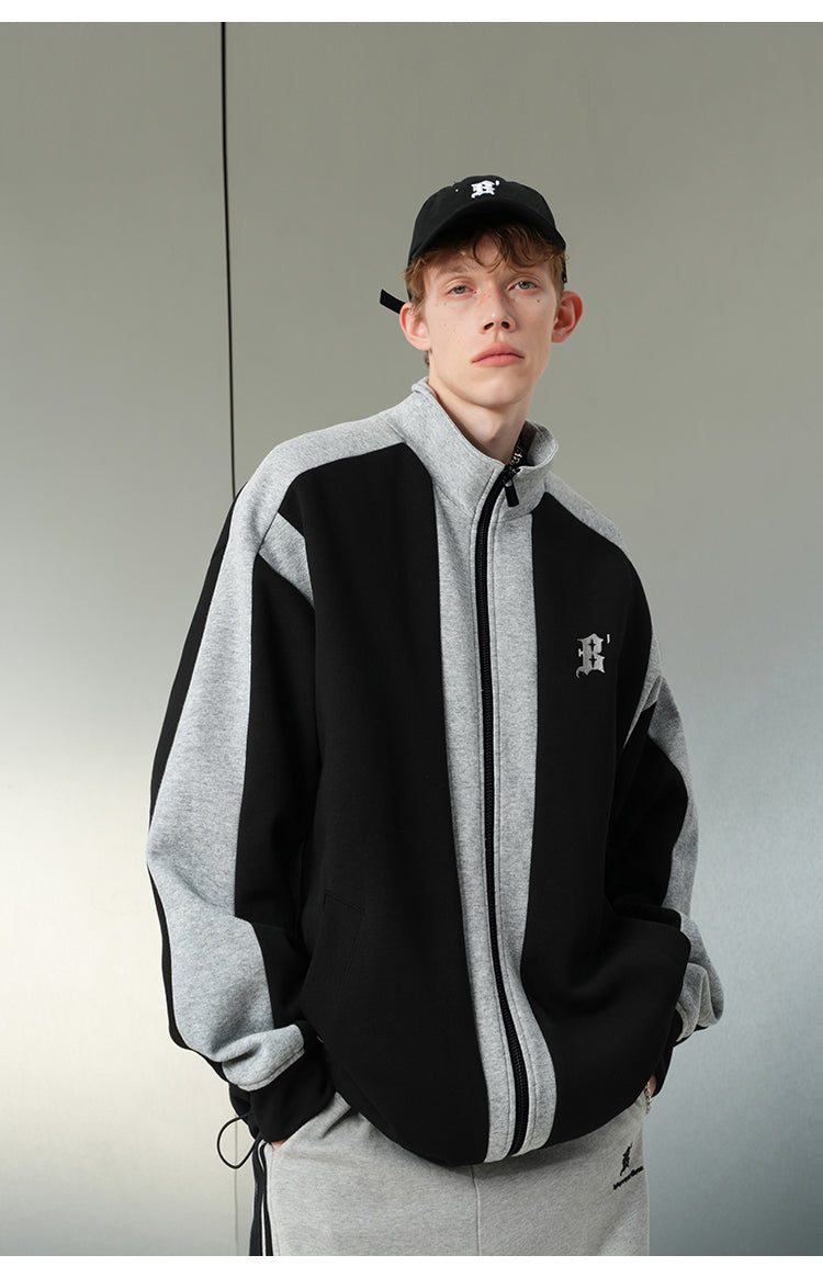 Oversized track jacket P092