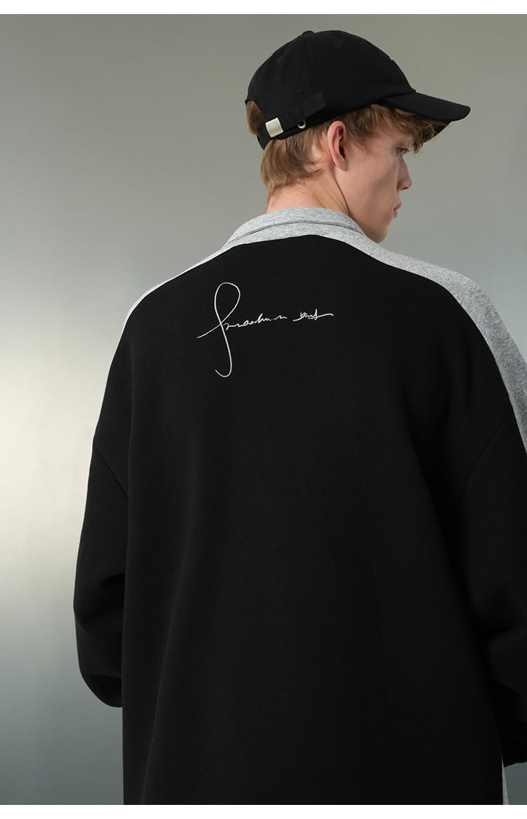 Oversized track jacket P092