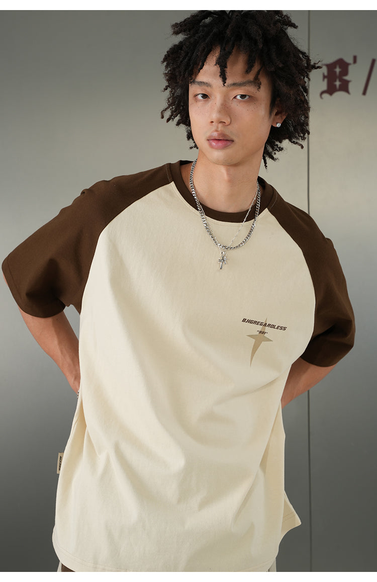 Oversized Raglan T-shirt P087