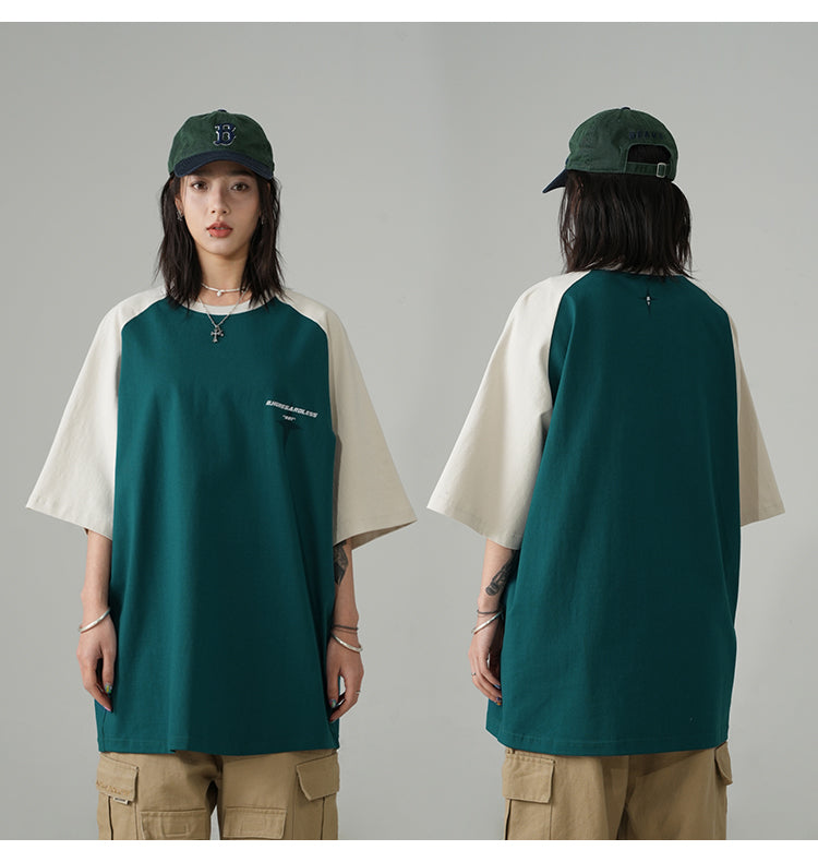 Oversized Raglan T-shirt P087